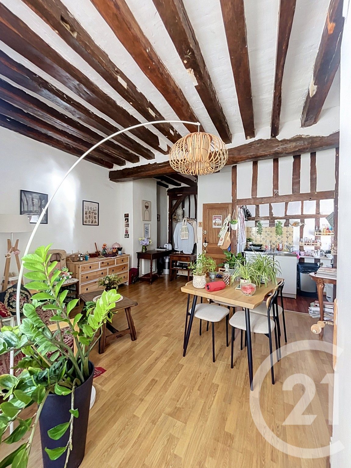 Appartement F1 à louer - 1 pièce - 29.59 m2 - COMPIEGNE - Miniature 5
